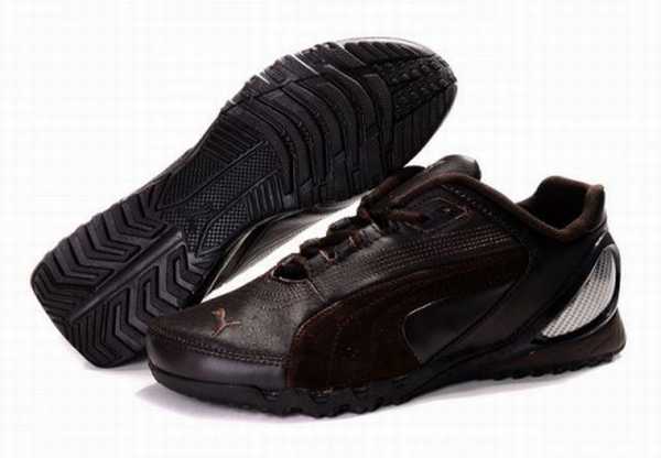 tong puma cuir homme