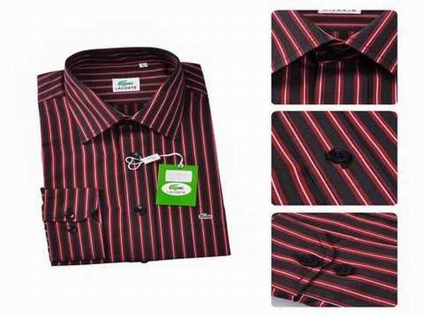 taille chemise lacoste