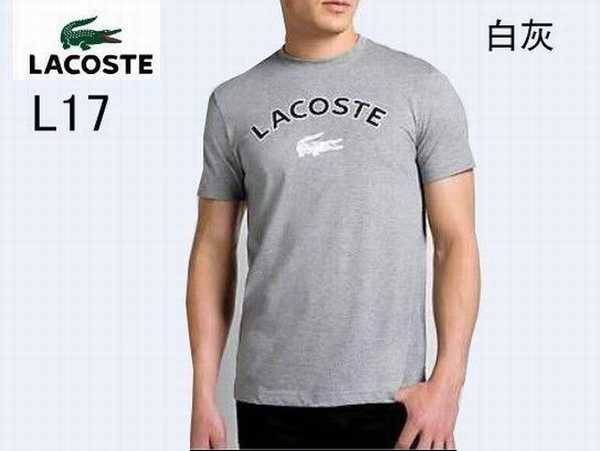 t shirt lacoste pas cher homme