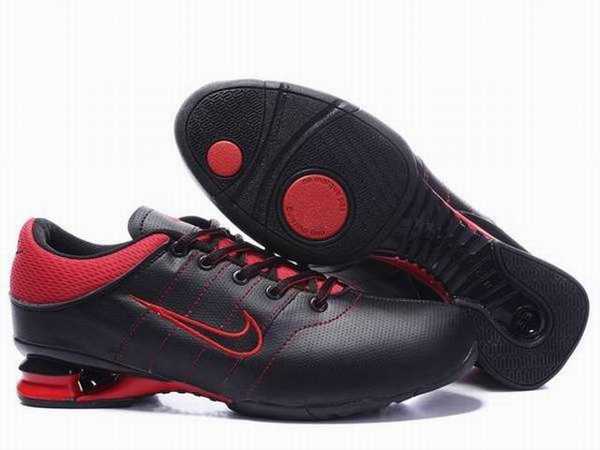 nike baskets cuir shox rivalry homme