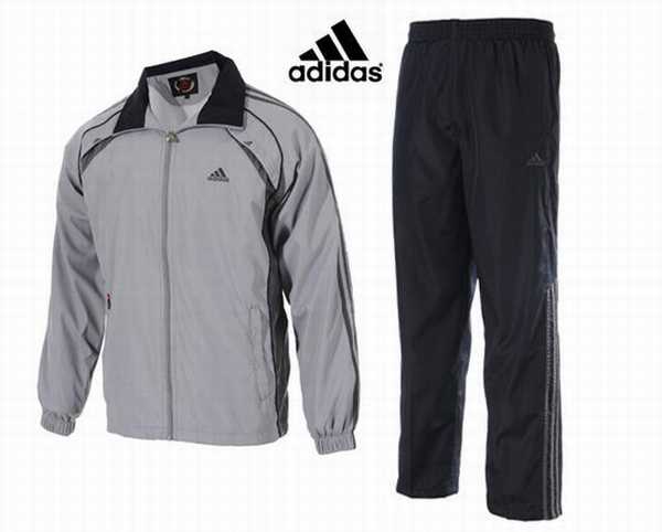 survetement adidas femme blanc et rose