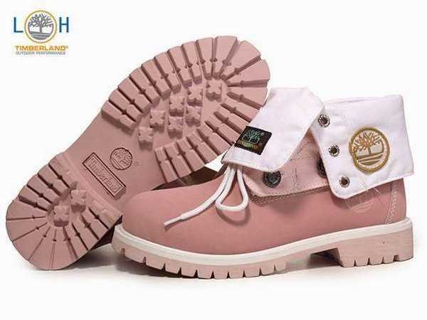 timberland blanche et or