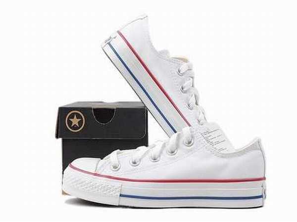 converse femme blanche pas cher